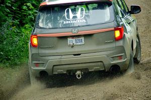 Chris Sladek / John Sharps Honda Passport on SS5, Crossroads II.