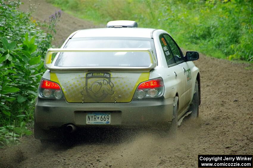 Mark Williams / Steve Harrell Subaru WRX STi on SS5, Crossroads II.