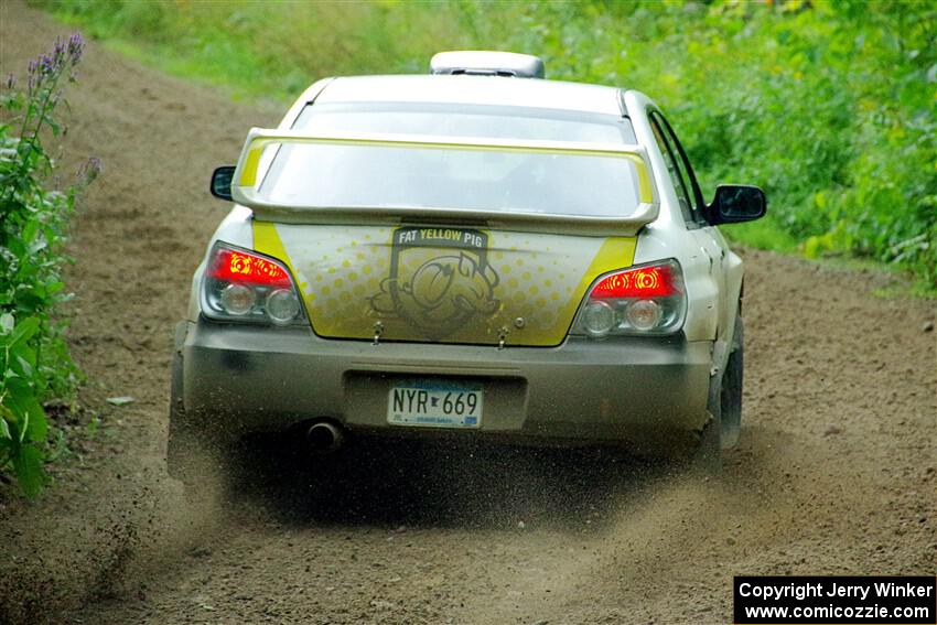 Mark Williams / Steve Harrell Subaru WRX STi on SS5, Crossroads II.