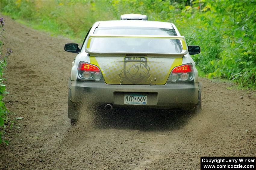 Mark Williams / Steve Harrell Subaru WRX STi on SS5, Crossroads II.