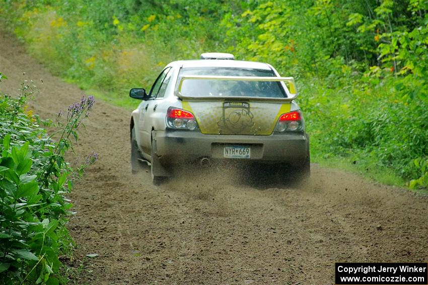 Mark Williams / Steve Harrell Subaru WRX STi on SS5, Crossroads II.