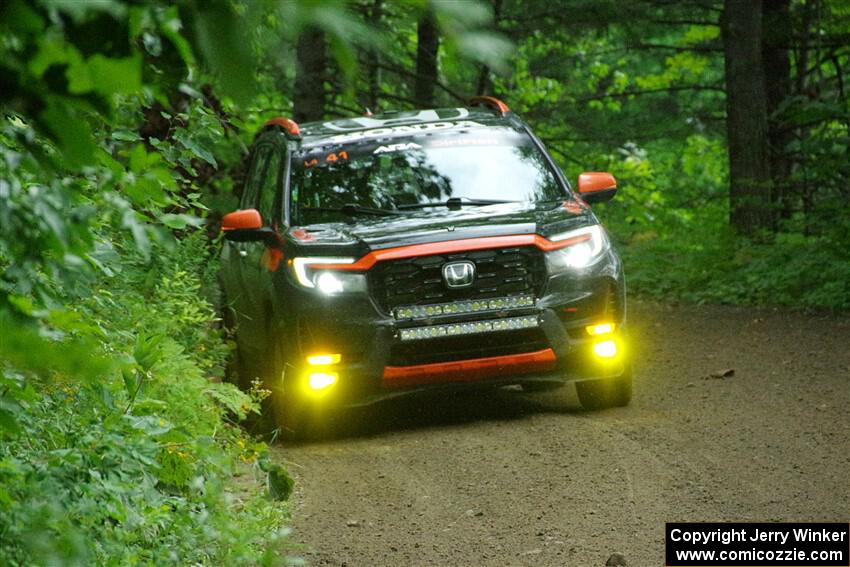 Chris Sladek / John Sharps Honda Passport on SS5, Crossroads II.