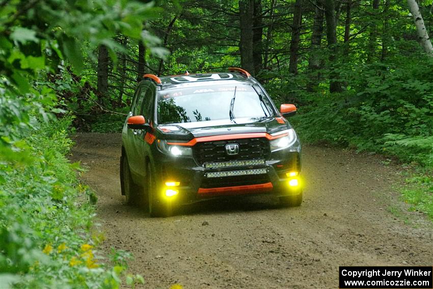 Chris Sladek / John Sharps Honda Passport on SS5, Crossroads II.