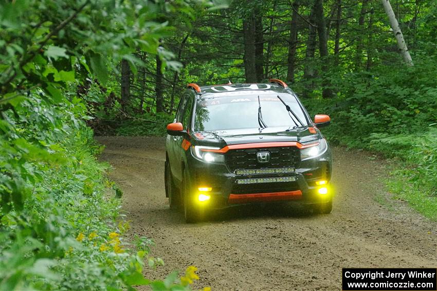 Chris Sladek / John Sharps Honda Passport on SS5, Crossroads II.