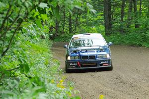 Ryan George / Heather Stieber-George BMW M3 on SS5, Crossroads II.