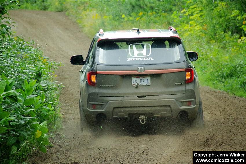 Chris Sladek / John Sharps Honda Passport on SS5, Crossroads II.