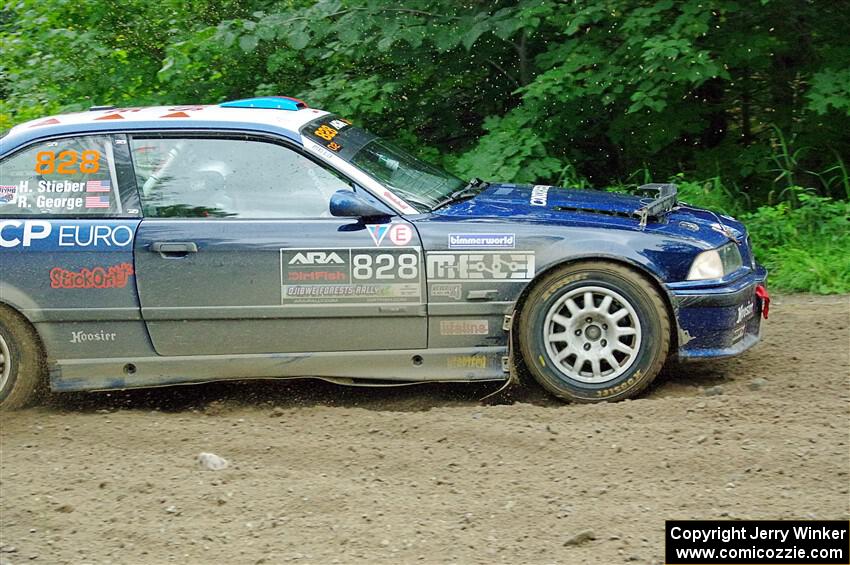 Ryan George / Heather Stieber-George BMW M3 on SS5, Crossroads II.