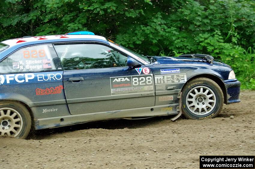 Ryan George / Heather Stieber-George BMW M3 on SS5, Crossroads II.