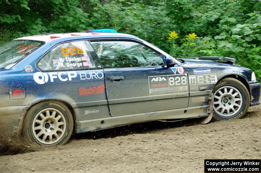 Ryan George / Heather Stieber-George BMW M3 on SS5, Crossroads II.