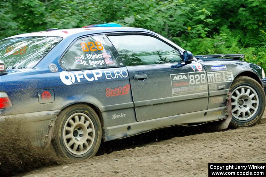 Ryan George / Heather Stieber-George BMW M3 on SS5, Crossroads II.