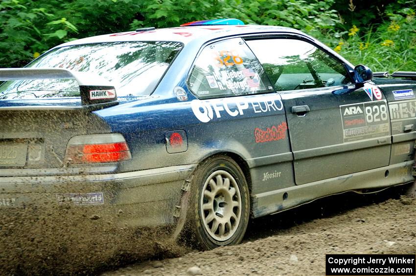 Ryan George / Heather Stieber-George BMW M3 on SS5, Crossroads II.