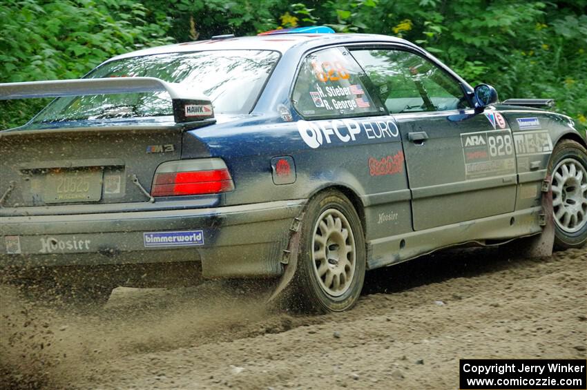 Ryan George / Heather Stieber-George BMW M3 on SS5, Crossroads II.