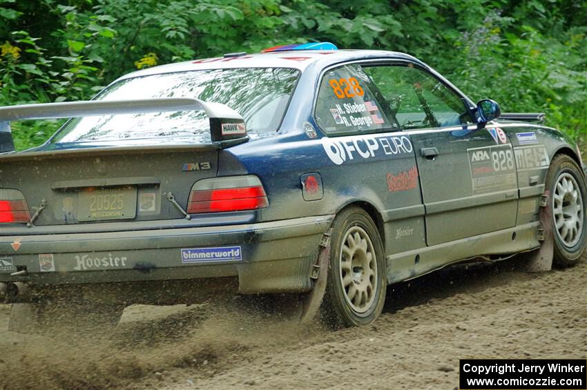 Ryan George / Heather Stieber-George BMW M3 on SS5, Crossroads II.