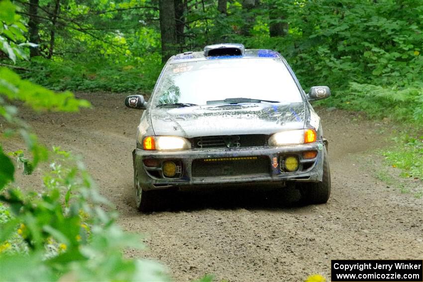 Jacob Despain / Michael Despain Subaru Impreza 2.5RS on SS5, Crossroads II.