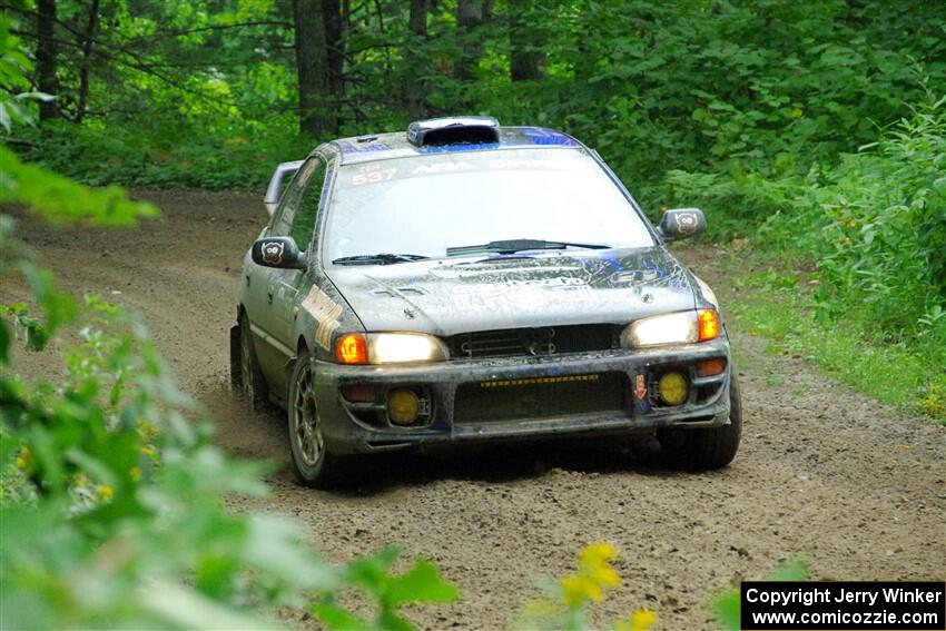 Jacob Despain / Michael Despain Subaru Impreza 2.5RS on SS5, Crossroads II.