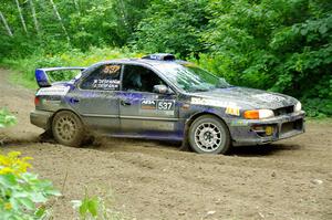 Jacob Despain / Michael Despain Subaru Impreza 2.5RS on SS5, Crossroads II.