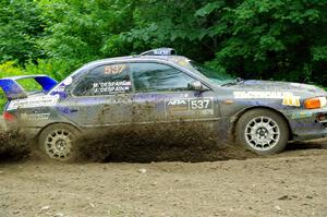 Jacob Despain / Michael Despain Subaru Impreza 2.5RS on SS5, Crossroads II.