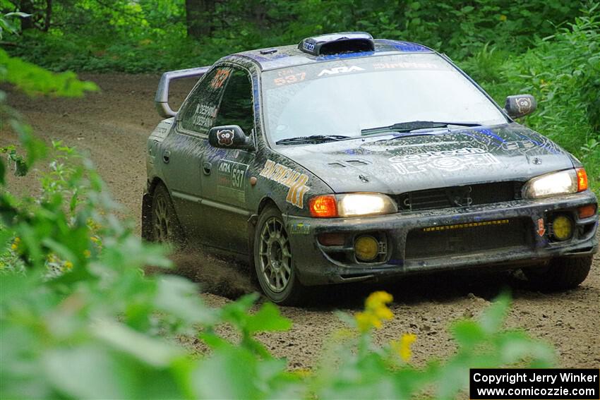 Jacob Despain / Michael Despain Subaru Impreza 2.5RS on SS5, Crossroads II.