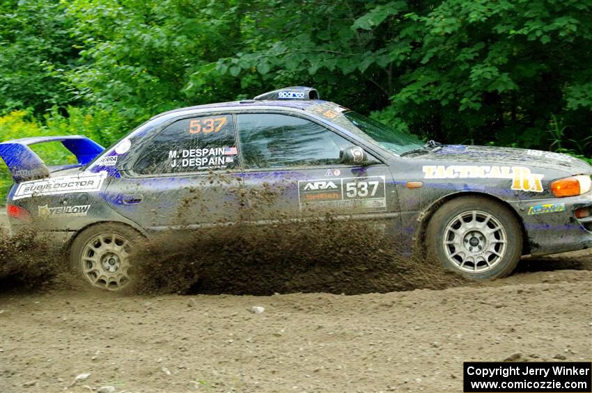 Jacob Despain / Michael Despain Subaru Impreza 2.5RS on SS5, Crossroads II.