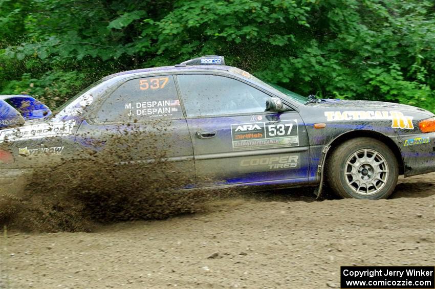 Jacob Despain / Michael Despain Subaru Impreza 2.5RS on SS5, Crossroads II.