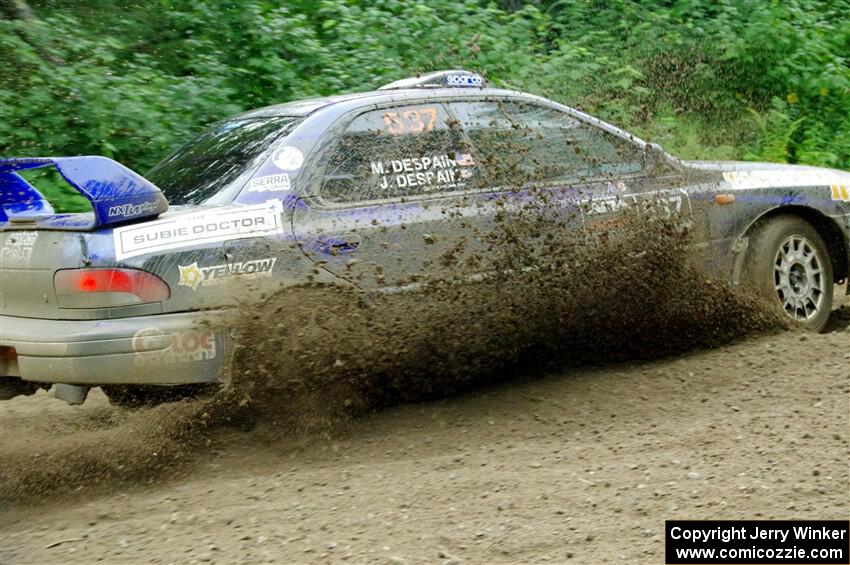 Jacob Despain / Michael Despain Subaru Impreza 2.5RS on SS5, Crossroads II.