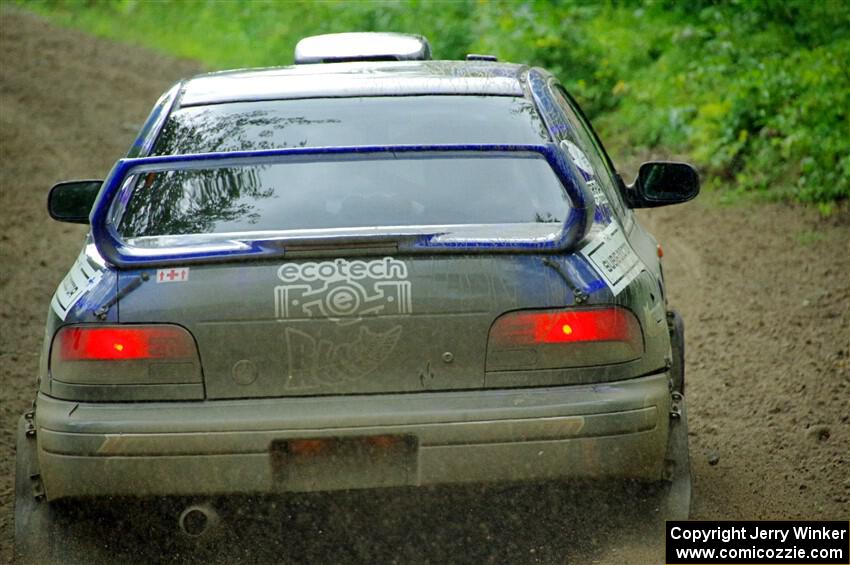 Jacob Despain / Michael Despain Subaru Impreza 2.5RS on SS5, Crossroads II.