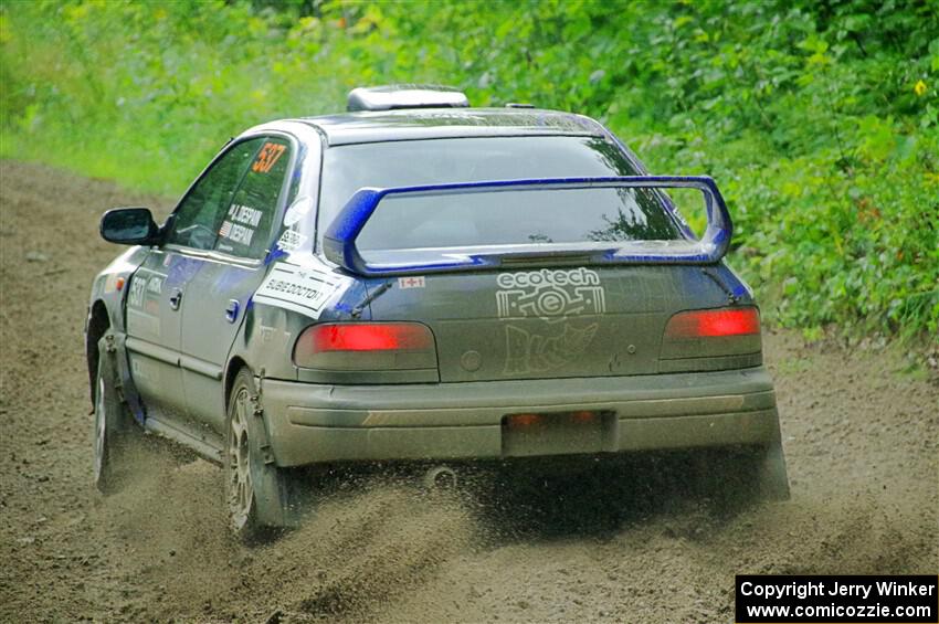 Jacob Despain / Michael Despain Subaru Impreza 2.5RS on SS5, Crossroads II.