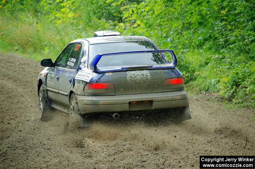 Jacob Despain / Michael Despain Subaru Impreza 2.5RS on SS5, Crossroads II.