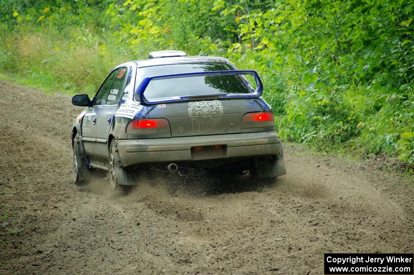 Jacob Despain / Michael Despain Subaru Impreza 2.5RS on SS5, Crossroads II.