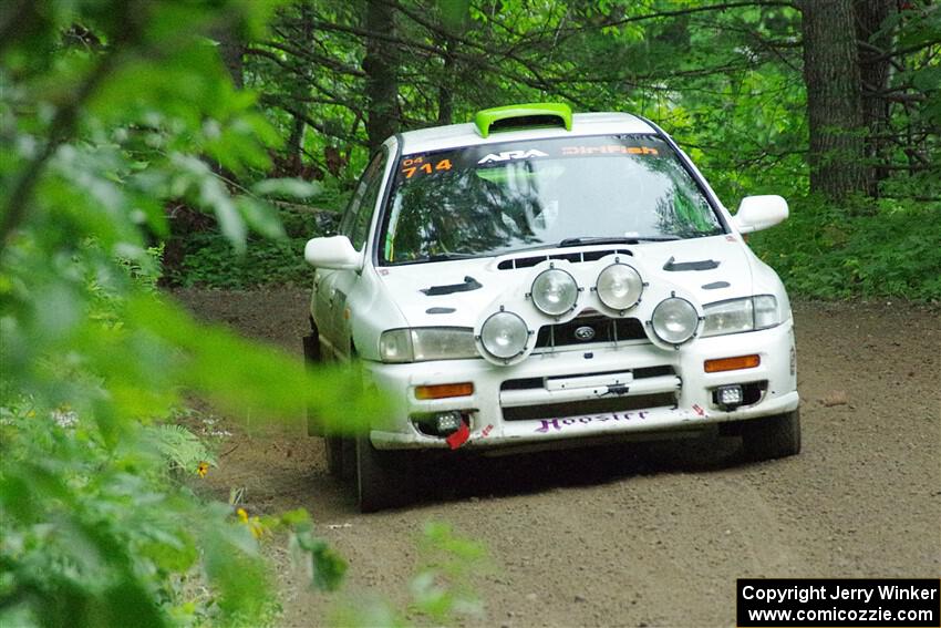 Jordon Haberer / Drew Staples Subaru Impreza on SS5, Crossroads II.