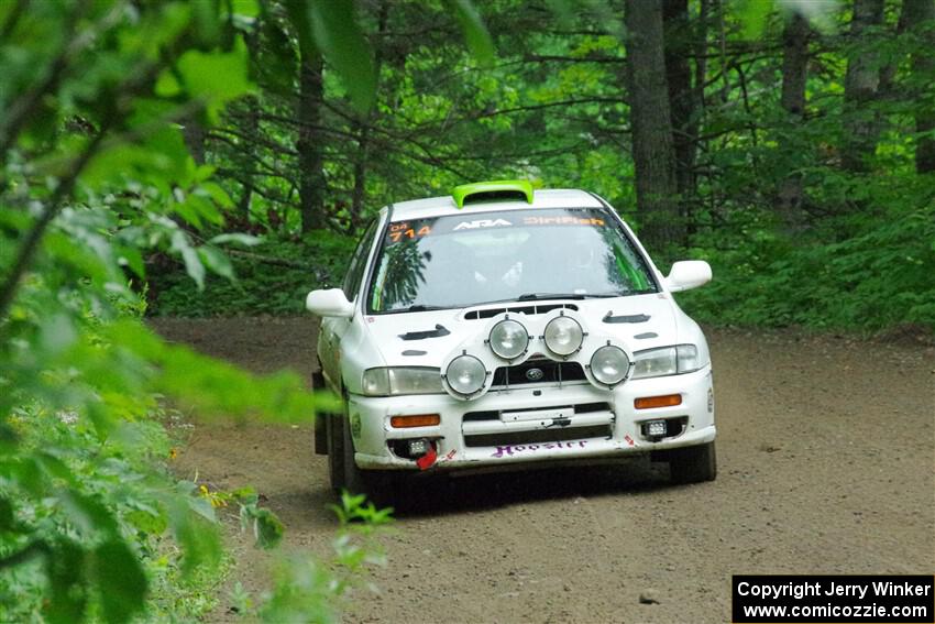 Jordon Haberer / Drew Staples Subaru Impreza on SS5, Crossroads II.