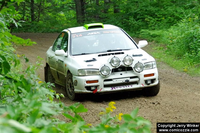 Jordon Haberer / Drew Staples Subaru Impreza on SS5, Crossroads II.