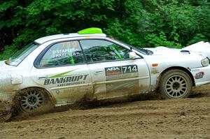 Jordon Haberer / Drew Staples Subaru Impreza on SS5, Crossroads II.