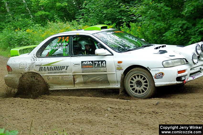 Jordon Haberer / Drew Staples Subaru Impreza on SS5, Crossroads II.