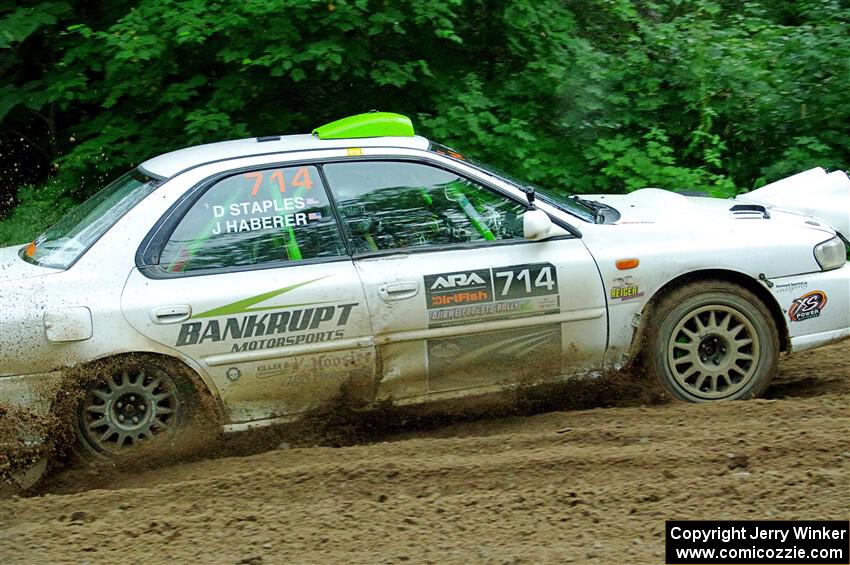 Jordon Haberer / Drew Staples Subaru Impreza on SS5, Crossroads II.