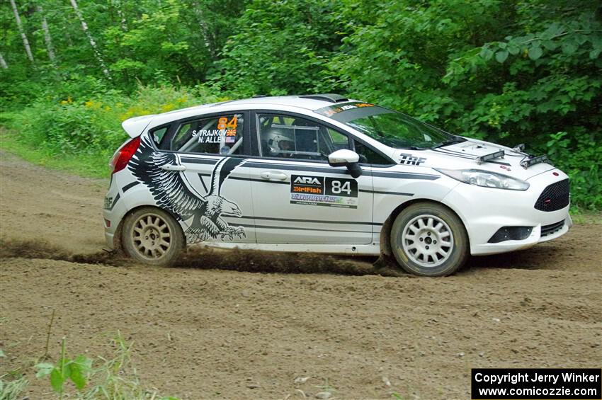 Nick Allen / Stefan Trajkov Ford Fiesta ST on SS5, Crossroads II.