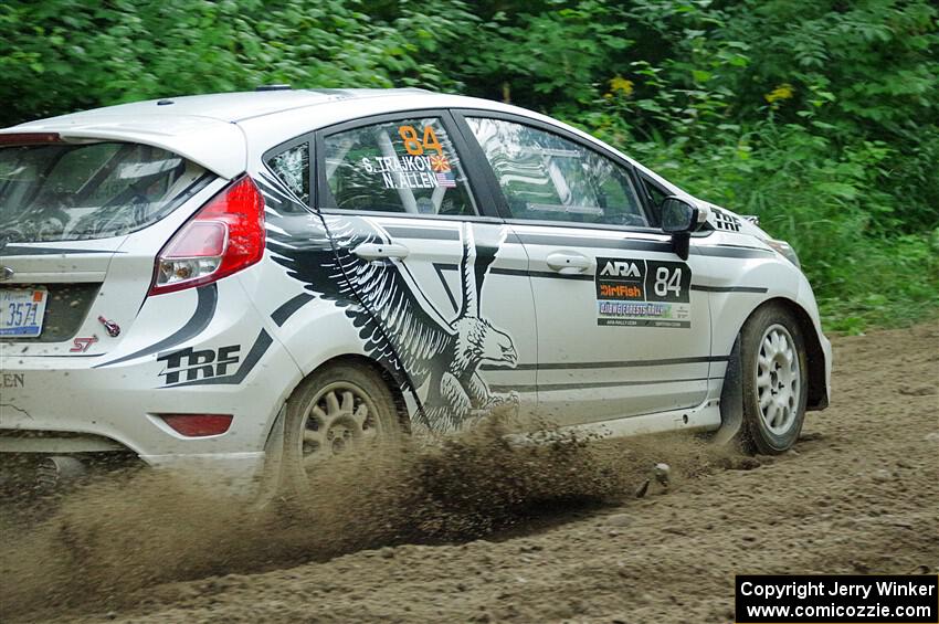 Nick Allen / Stefan Trajkov Ford Fiesta ST on SS5, Crossroads II.