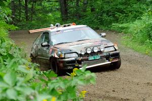 Bret Hunter / Kubo Kordisch Honda CRX on SS5, Crossroads II.