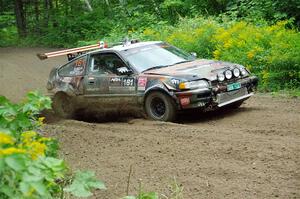 Bret Hunter / Kubo Kordisch Honda CRX on SS5, Crossroads II.