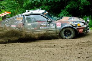 Bret Hunter / Kubo Kordisch Honda CRX on SS5, Crossroads II.