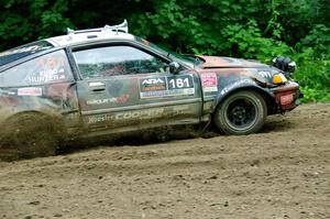 Bret Hunter / Kubo Kordisch Honda CRX on SS5, Crossroads II.