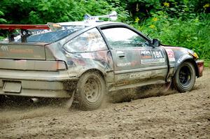 Bret Hunter / Kubo Kordisch Honda CRX on SS5, Crossroads II.