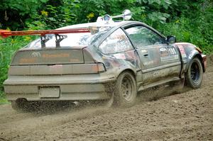 Bret Hunter / Kubo Kordisch Honda CRX on SS5, Crossroads II.