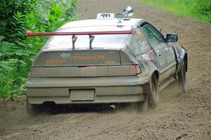 Bret Hunter / Kubo Kordisch Honda CRX on SS5, Crossroads II.