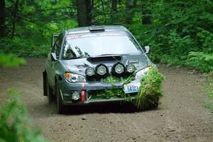 Garret Buban / Liz Cordara Subaru WRX on SS5, Crossroads II.