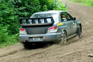 Garret Buban / Liz Cordara Subaru WRX on SS5, Crossroads II.