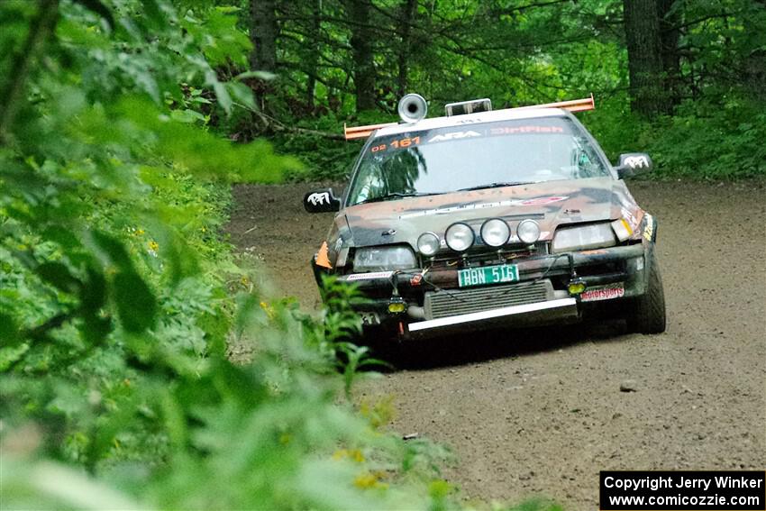 Bret Hunter / Kubo Kordisch Honda CRX on SS5, Crossroads II.