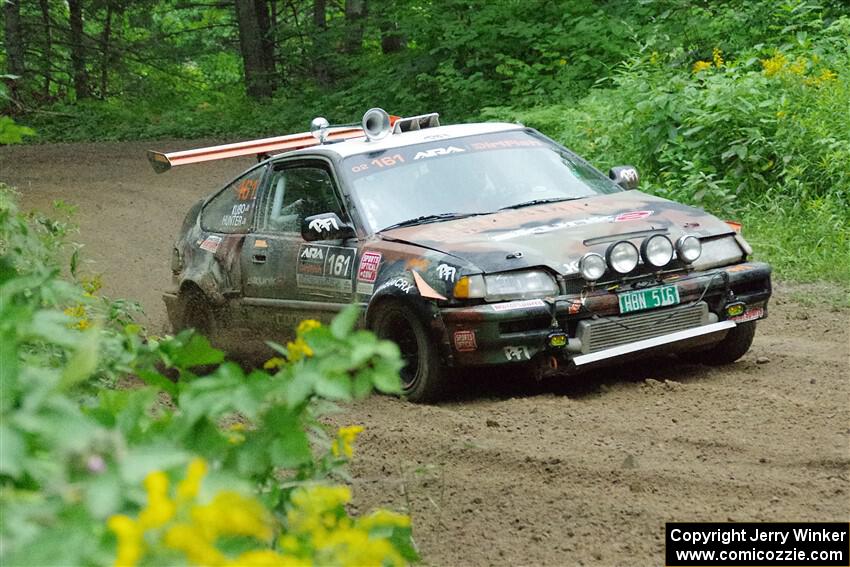 Bret Hunter / Kubo Kordisch Honda CRX on SS5, Crossroads II.