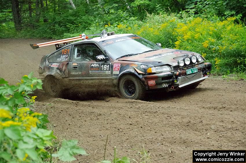 Bret Hunter / Kubo Kordisch Honda CRX on SS5, Crossroads II.