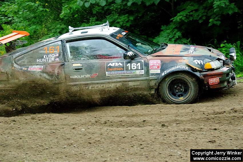 Bret Hunter / Kubo Kordisch Honda CRX on SS5, Crossroads II.